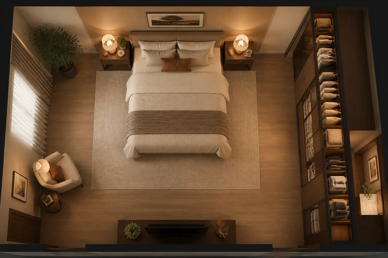Bedrooms Layout Analysis